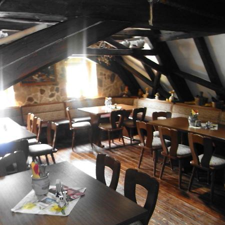 Restaurant & Pension "Bauernhof Zum Silberbergwerk" Limbach-Oberfrohna ภายนอก รูปภาพ